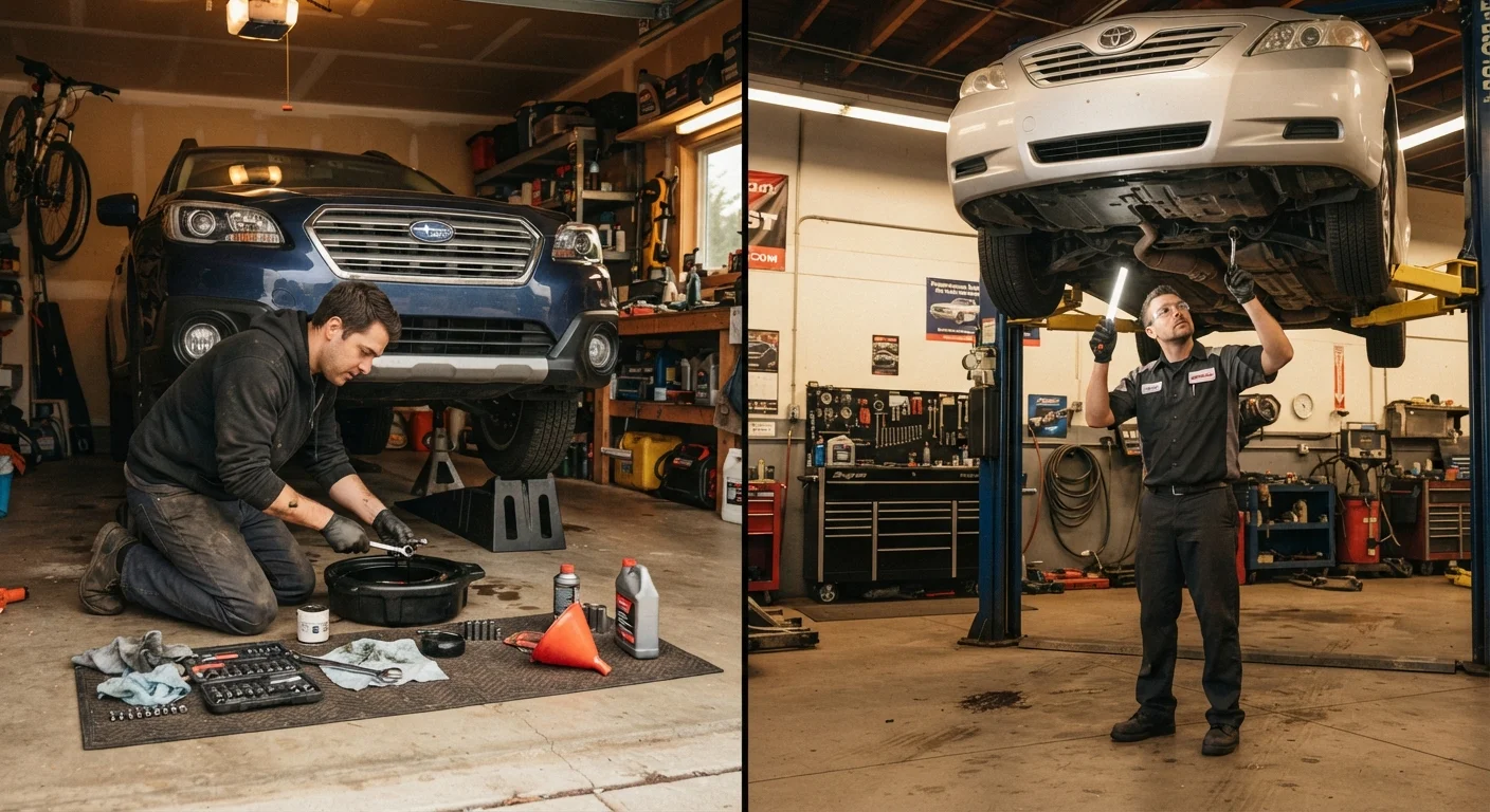 DIY Car Care vs. Taking It to a Mechanic
