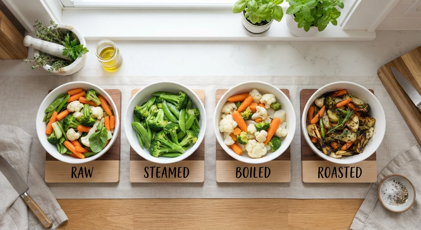 How Cooking Methods Change the Nutritional Value of Your Food
