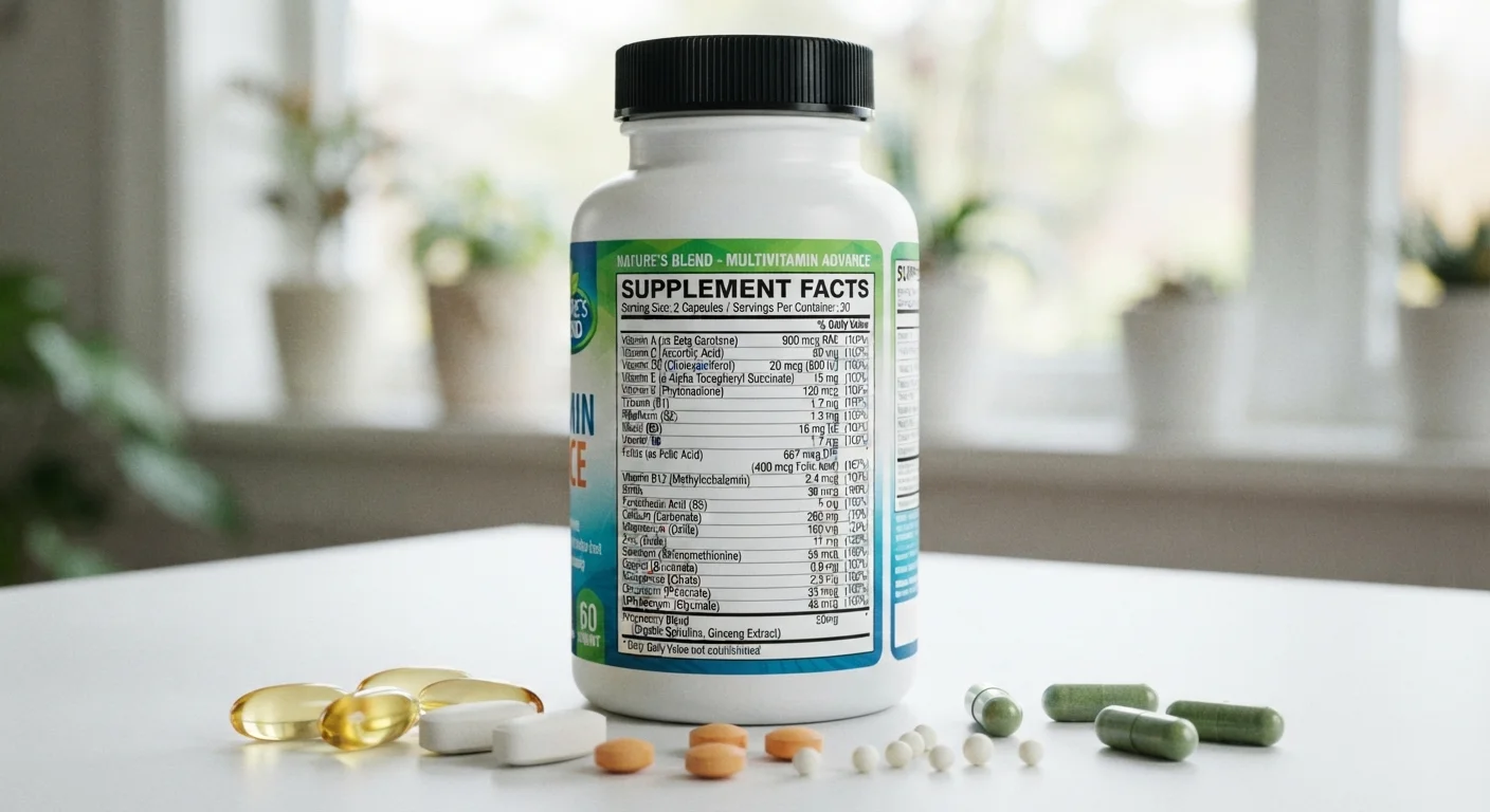 How to Read a Supplement Facts Panel Without Getting Lost