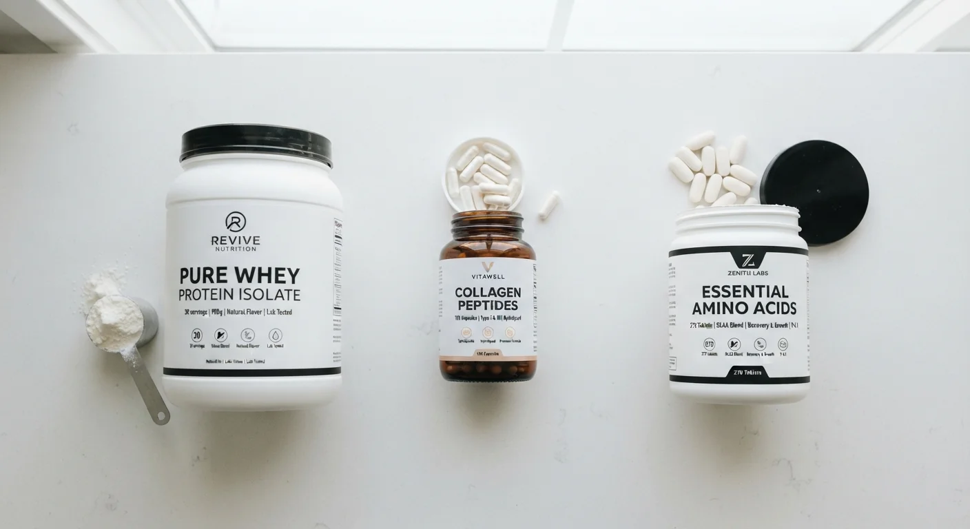 Protein Powders, Collagen Peptides, and Amino Acids: Understanding the Differences