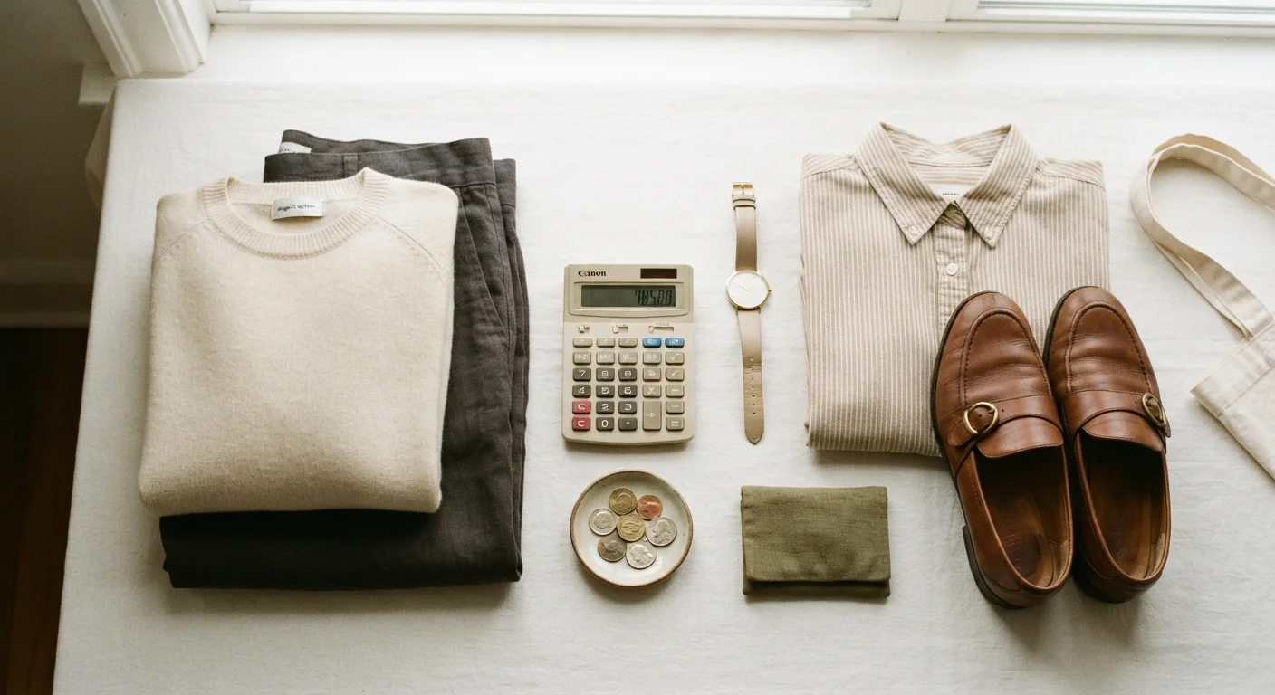 The Cost-Per-Wear Principle: Why Cheap Clothes Can Be the Most Expensive Thing in Your Closet